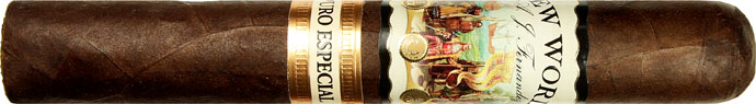 AJ Fernandez - New World Puro Especial Robusto 5.5 x 52 — actual size for reference