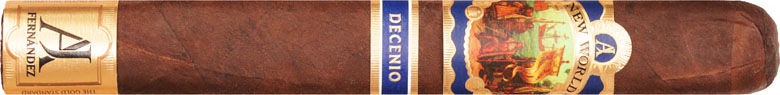 AJ Fernandez - New World Decenio Toro 6.5 x 54 — actual size for reference