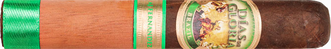 AJ Fernandez - Dias de Gloria Brazil Robusto 5.5 x 54 — actual size for reference