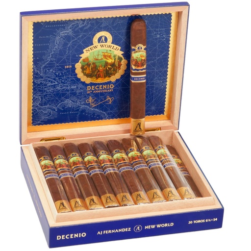 [2262] AJ Fernandez - New World Decenio Toro 6.5 x 54