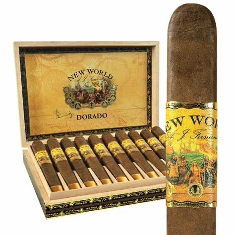 [2169] AJ Fernandez - New World El Dorado Robusto 5.5 x 52