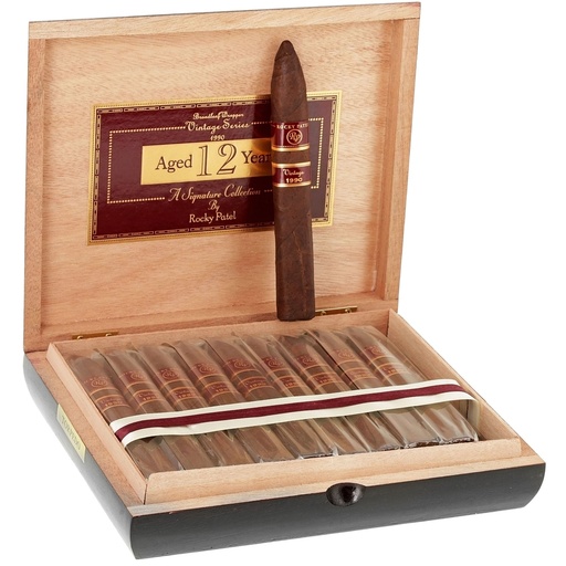 [2097] Rocky Patel - Vintage 1990 Torpedo 652 6 x 52