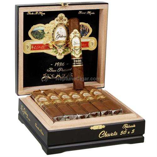 [2314] La Galera - 1936 Box Pressed Chaveta 5" x 50