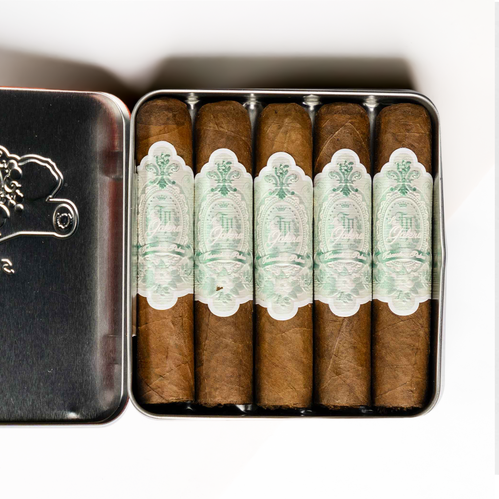 [2279] Imperial Jade Half Corona Tins 3 5/8 x 46