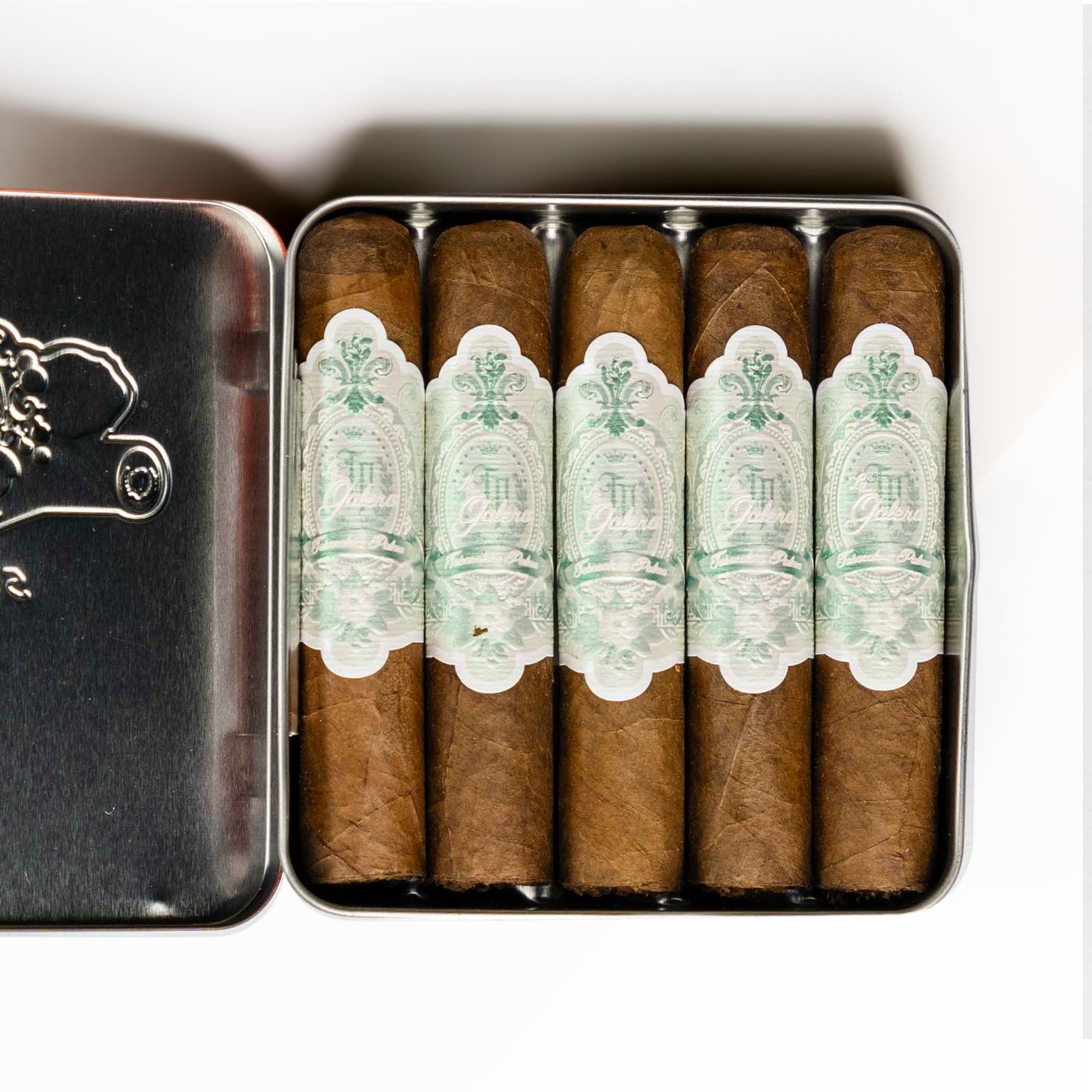 La Galera - Imperial Jade Half Corona Tins 3 5/8 x 46