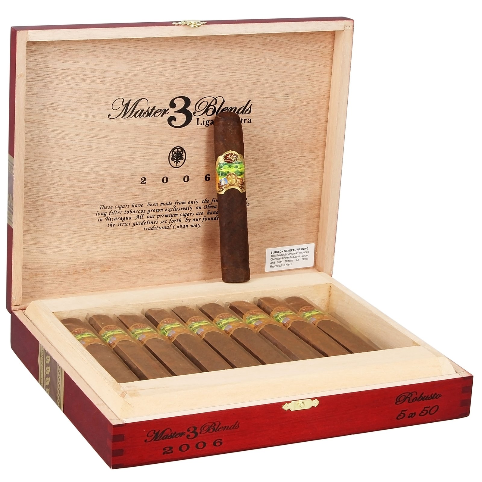 Oliva - Master Blends 3 Robusto 5 x 50