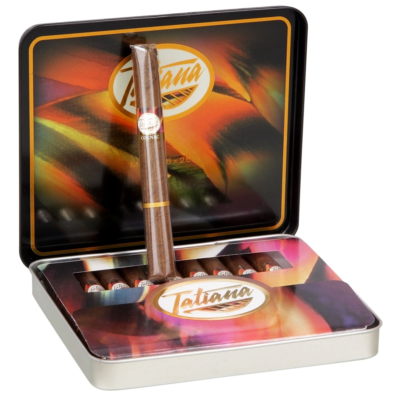 Tatiana - Mini Cognac Tins 3.5 x 26