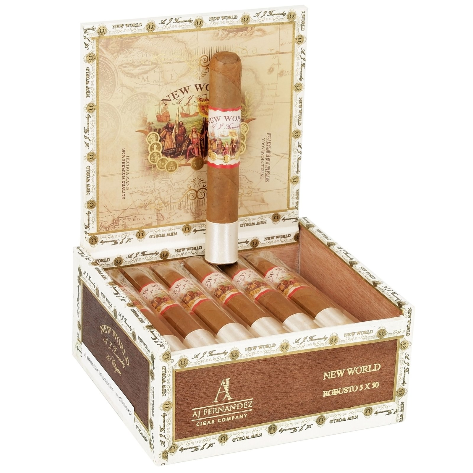 AJ Fernandez - New World Connecticut Robusto 5 x 50