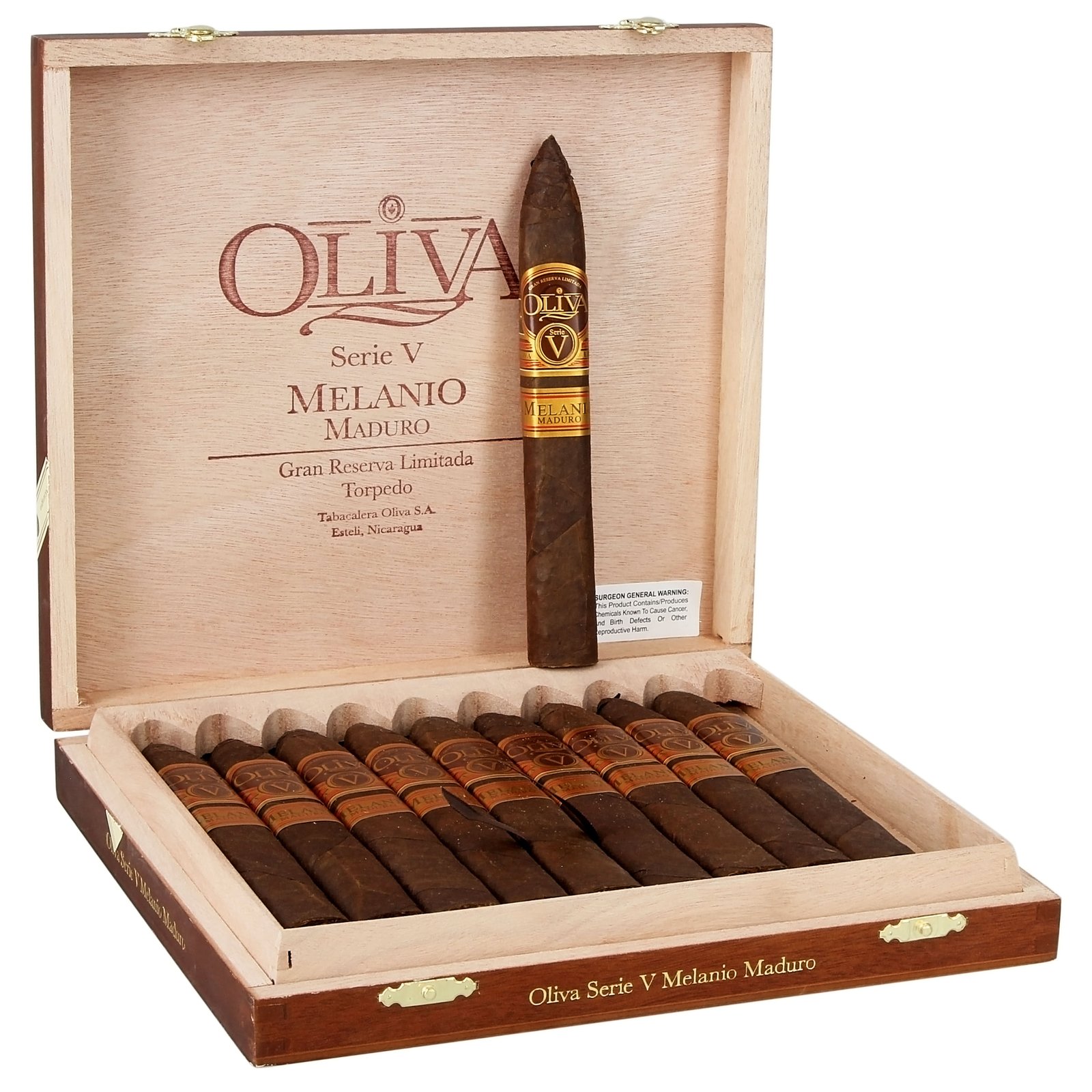 Olivia - Serie V Melanio Maduro Torpedo 6.5 x 52