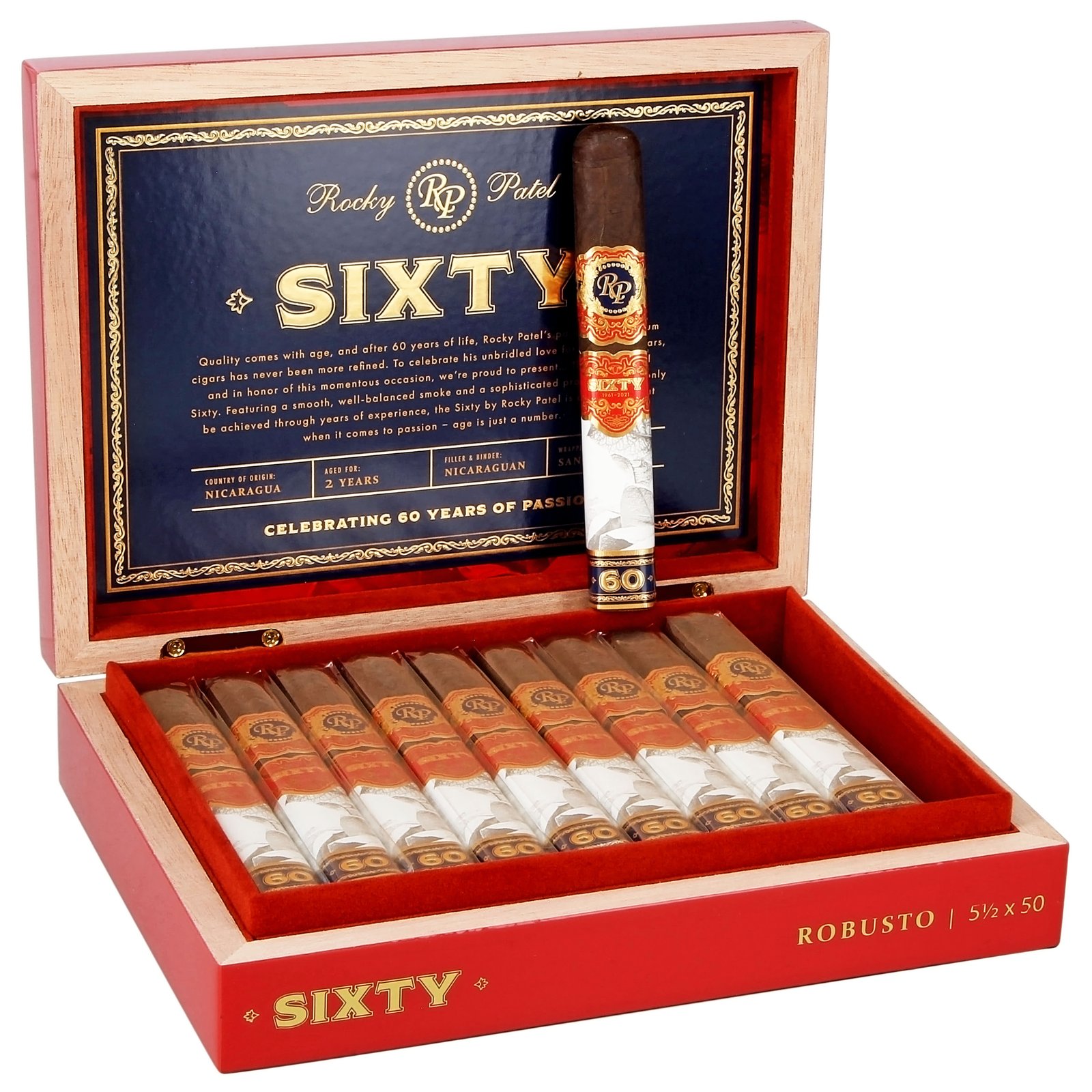 Rocky Patel - Sixty Boxpress 5 x 50
