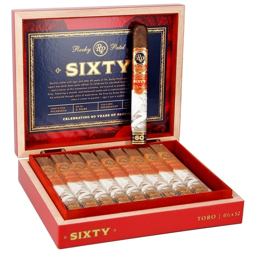 Rocky Patel - Tubo Sixty Delue Toro 6.5 x 52
