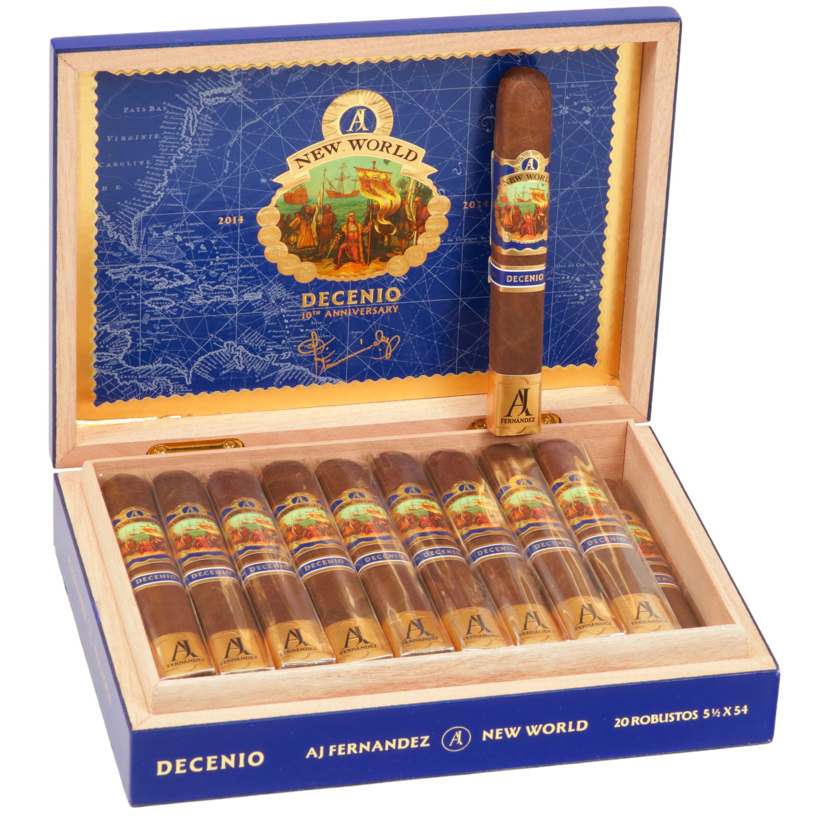 New World - World Decenio Robusto 5.5 x 54